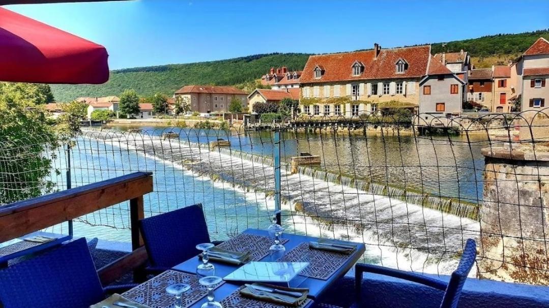 La Truite De La Loue Hotel Quingey Kültér fotó
